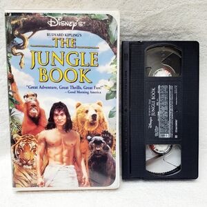 The Jungle Book VHS Tape Disney